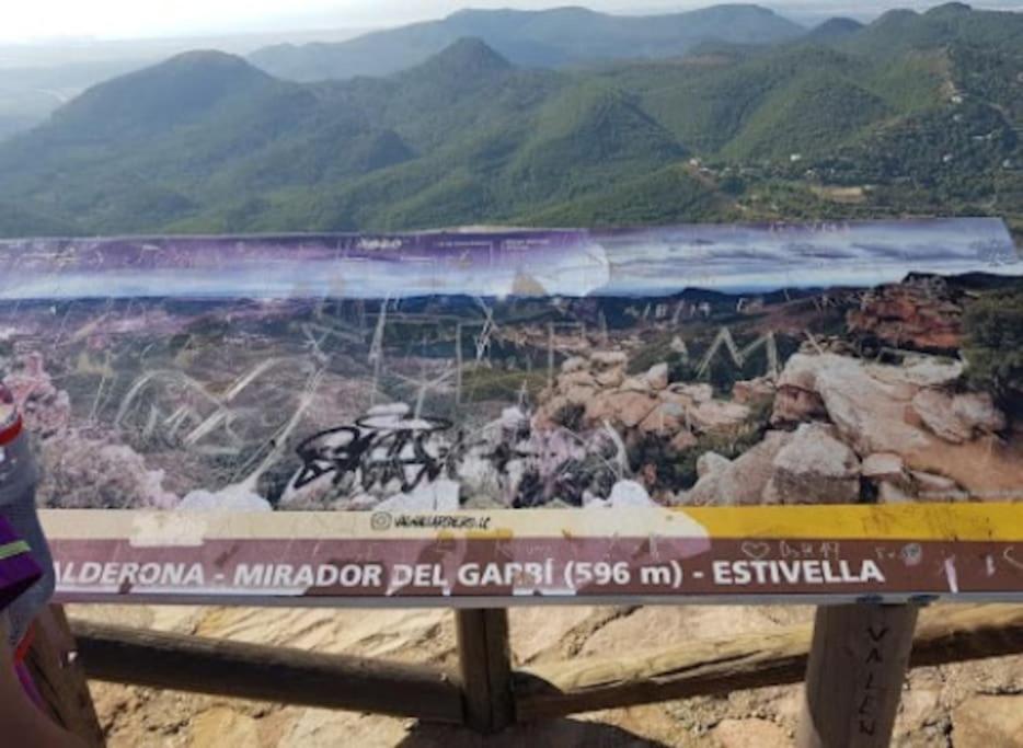 Apartament Piso Sierra Calderona A 15 Minutos Del Mar Estivella Zewnętrze zdjęcie
